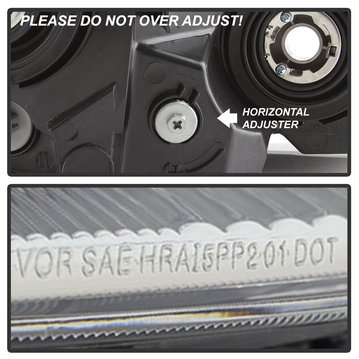 SPYDER xTune 04-05 Toyota Sienna Driver Side Halogen Headlight - OEM Left (HD-JH-TSIE04-OE-L) 9038433