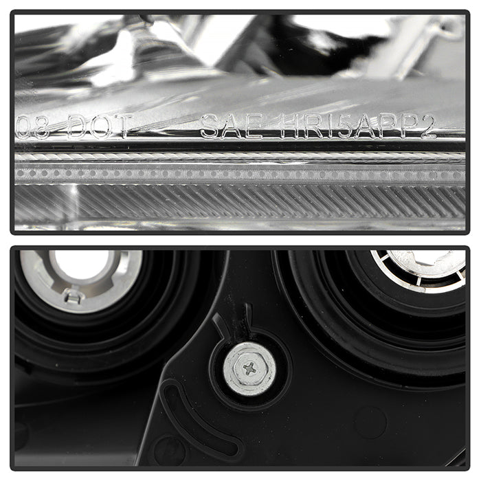 SPYDER xTune 11-16 Toyota Sienna (w/o Running Lights) Halogen Headlight - OEM Right (HD-JH-TSIE11-OEC-R) 9039652