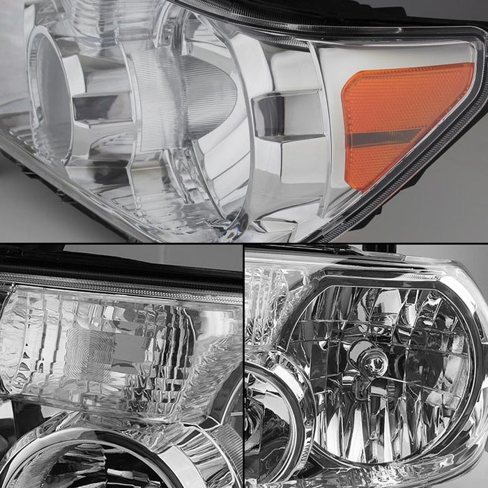 SPYDER Xtune Toyota Tundra 07-13 OEM Style Headlights Chrome HD-JH-TTU07-AM-C 5077110