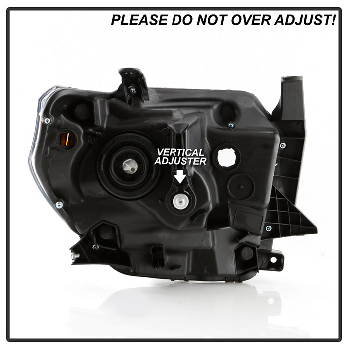 SPYDER xTune 14-17 Toyota Tundra w/o Running Lights OEM Style Halogen Headlights - Blk (HD-JH-TTU14-AM-BK) 9039683