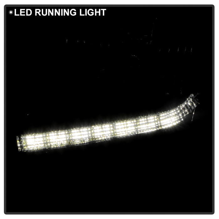 SPYDER 14-21 Toyota Tundra w/LED DRL OE Left Halogen Headlight - Black (HD-JH-TTU14-DRL-OE-BK-L) 9959271
