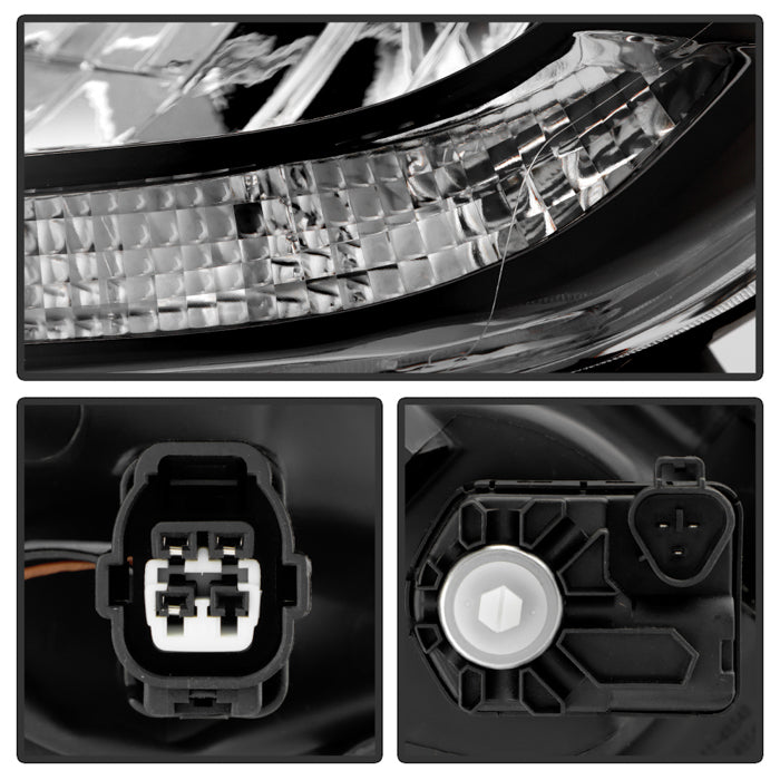 SPYDER 14-21 Toyota Tundra w/LED DRL OE Left Halogen Headlight - Black (HD-JH-TTU14-DRL-OE-BK-L) 9959271