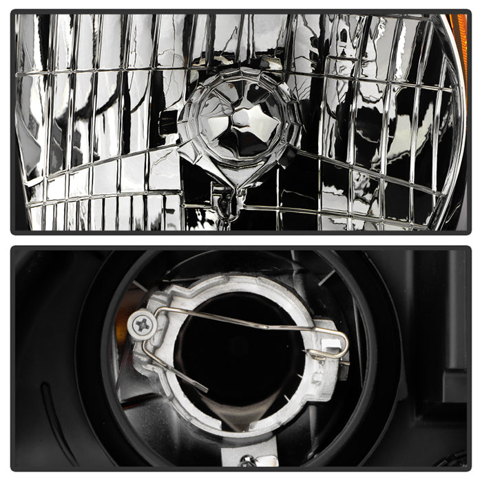 SPYDER 14-21 Toyota Tundra w/LED DRL OE Left Halogen Headlight - Black (HD-JH-TTU14-DRL-OE-BK-L) 9959271