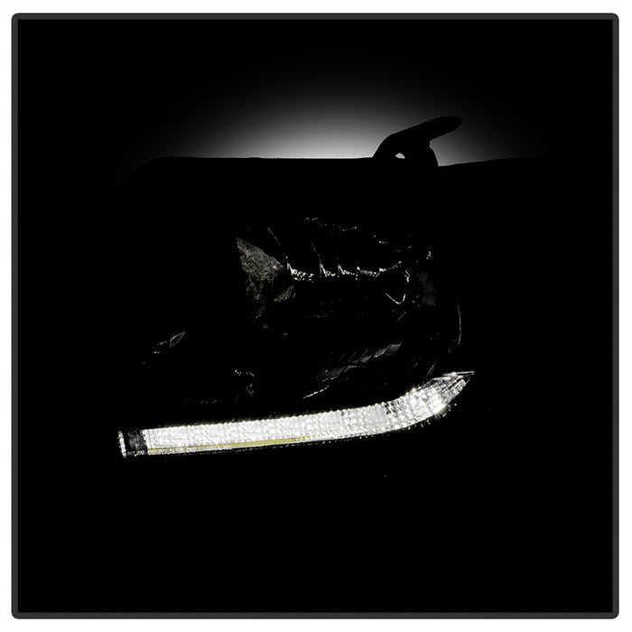 SPYDER 14-21 Toyota Tundra w/LED DRL OE Left Halogen Headlight - Black (HD-JH-TTU14-DRL-OE-BK-L) 9959271