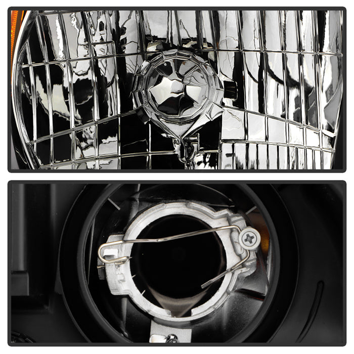 SPYDER 14-21 Toyota Tundra w/LED DRL OE Right Halogen Headlight - Black (HD-JH-TTU14-DRL-OE-BK-R) 9959288