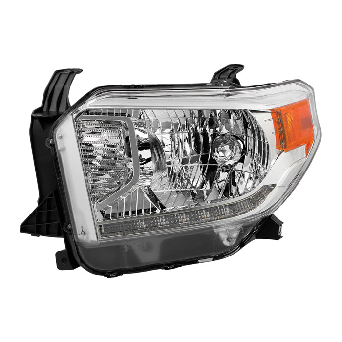 SPYDER 14-21 Toyota Tundra w/LED DRL OE Left Halogen Headlight (HD-JH-TTU14-DRL-OE-L) 9959257