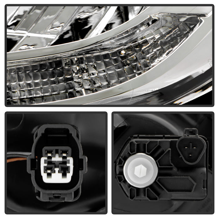 SPYDER 14-21 Toyota Tundra w/LED DRL OE Left Halogen Headlight (HD-JH-TTU14-DRL-OE-L) 9959257