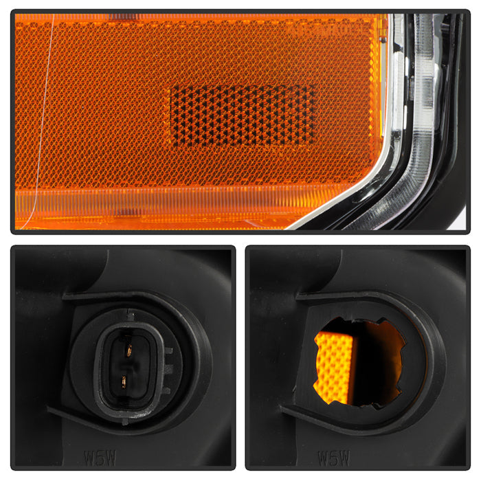 SPYDER 14-21 Toyota Tundra w/LED DRL OE Left Halogen Headlight (HD-JH-TTU14-DRL-OE-L) 9959257