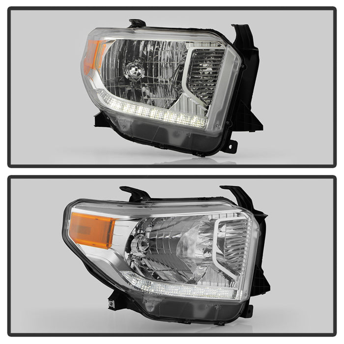 SPYDER 14-21 Toyota Tundra w/LED DRL OE Right Halogen Headlight (HD-JH-TTU14-DRL-OE-R) 9959264