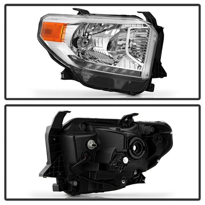SPYDER 14-21 Toyota Tundra w/LED DRL OE Right Halogen Headlight (HD-JH-TTU14-DRL-OE-R) 9959264