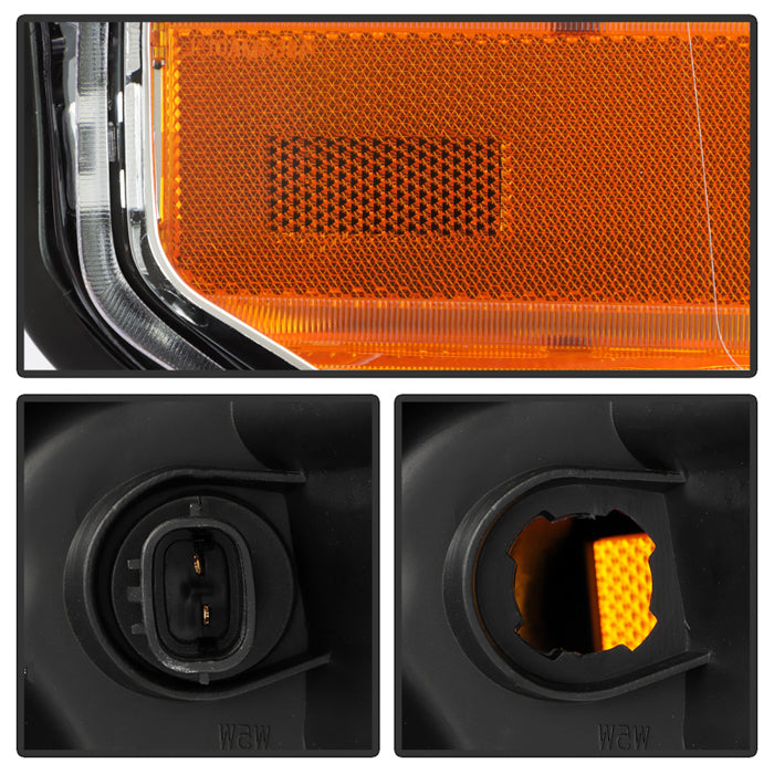 SPYDER 14-21 Toyota Tundra w/LED DRL OE Right Halogen Headlight (HD-JH-TTU14-DRL-OE-R) 9959264