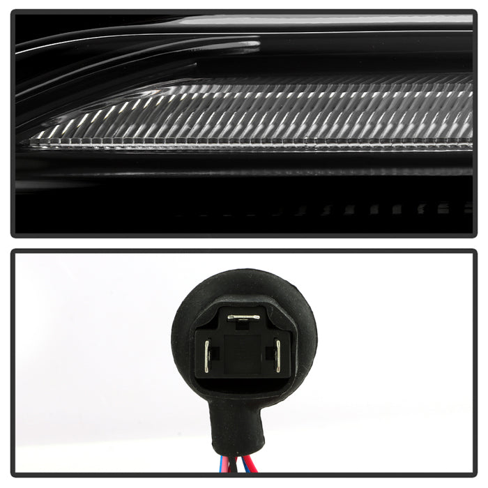 Spyder 14-17 Toyota Tundra OEM LED Headlights Black(Does Not Fit Models With DRL) 9049323