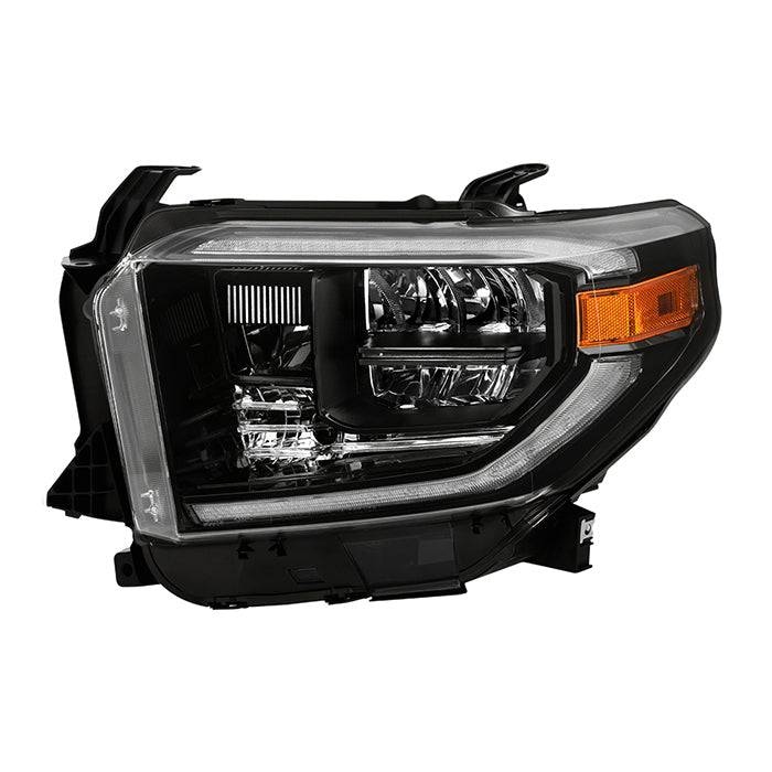 xTune Toyota Tundra 18-20 (Fit LED Only) OEM Style Headlights - Black Left HD-JH-TTU18-LED-OE-BK-L 9949258