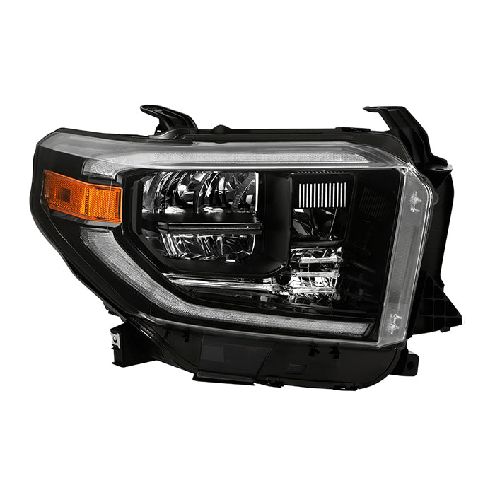 xTune Toyota Tundra 18-20 (Fit LED Only) OEM Style Headlights - Black Right HD-JH-TTU18-LED-OE-BK-R 9949265