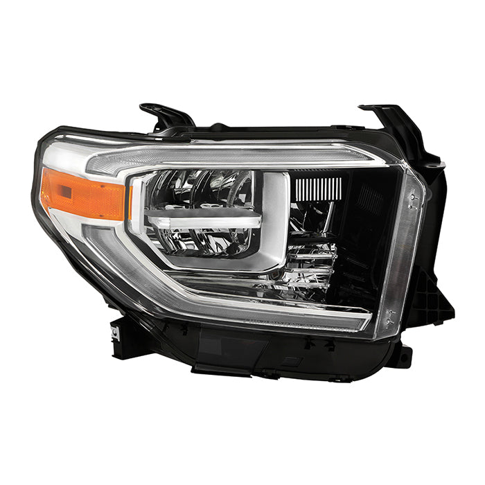 xTune Toyota Tundra 18-20 (Fit LED Only) OEM Style Headlights - Chrome Right HD-JH-TTU18-LED-OE-R 9949241
