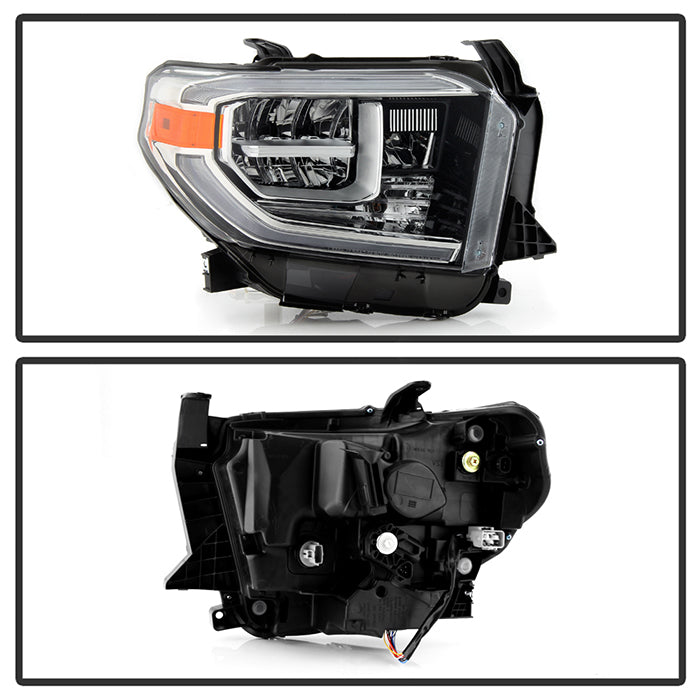 xTune Toyota Tundra 18-20 (Fit LED Only) OEM Style Headlights - Chrome Right HD-JH-TTU18-LED-OE-R 9949241