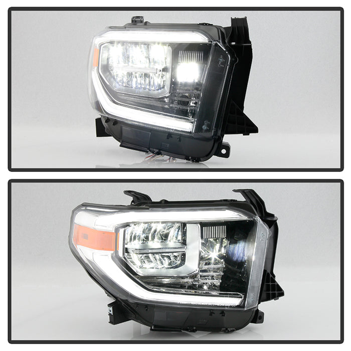 xTune Toyota Tundra 18-20 (Fit LED Only) OEM Style Headlights - Chrome Right HD-JH-TTU18-LED-OE-R 9949241