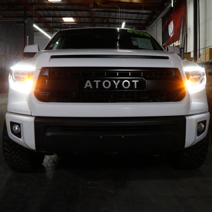 xTune Toyota Tundra 18-20 (Fit LED Only) OEM Style Headlights - Chrome Right HD-JH-TTU18-LED-OE-R 9949241