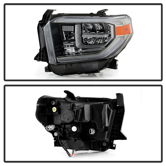 xTune Toyota Tundra 18-20 (Fit LED Only) OEM Style Headlights - Smoke Left HD-JH-TTU18-LED-OE-SM-L 9949272