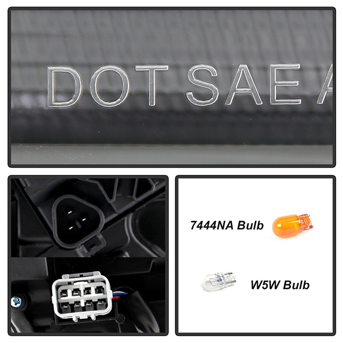 xTune Toyota Tundra 18-20 (Fit LED Only) OEM Style Headlights - Smoke Left HD-JH-TTU18-LED-OE-SM-L 9949272