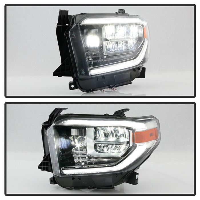 xTune Toyota Tundra 18-20 (Fit LED Only) OEM Style Headlights - Smoke Left HD-JH-TTU18-LED-OE-SM-L 9949272