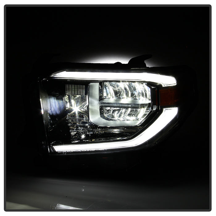 xTune Toyota Tundra 18-20 (Fit LED Only) OEM Style Headlights - Smoke Left HD-JH-TTU18-LED-OE-SM-L 9949272