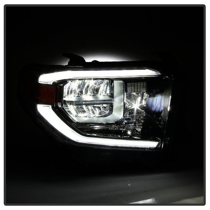 xTune Toyota Tundra 18-20 (Fit LED Only) OEM Style Headlights - Smoke Right HD-JH-TTU18-LED-OE-SM-R 9949289