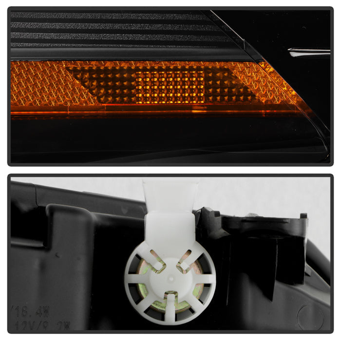 SPYDER Xtune 22-24 Toyota Tundra Black Housing Full LED Headlight - OE Black Set (HD-JH-TTU22-LED-AM-BK) 9956836