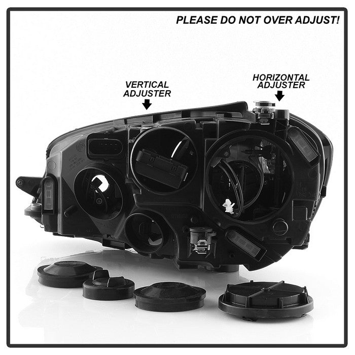 SPYDER xTune 15-17 VW Golf Halogen Passenger Side Headlight - OEM Right 9940989