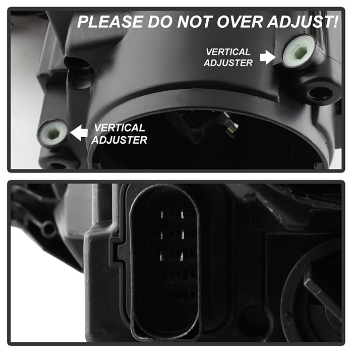 SPYDER xTune Volkswagen Golf 06-09 Passenger Side Headlight - OEM Right HD-JH-VJ06-OE-R 9039980