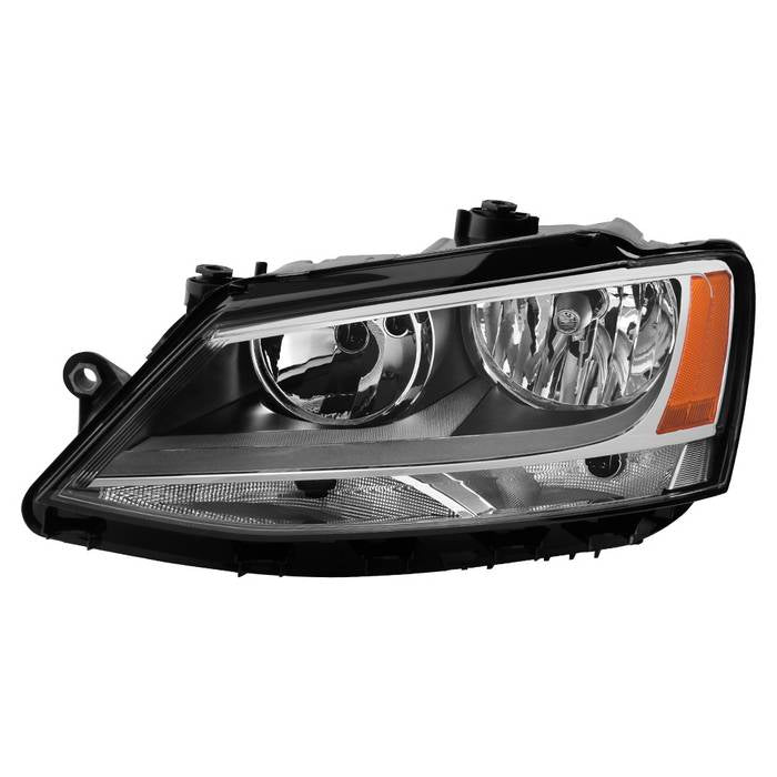 SPYDER xTune Volkswagen Jetta 11-14 Driver Side Halogen Headlight - OEM L HD-JH-VJ11-OE-L 9939013