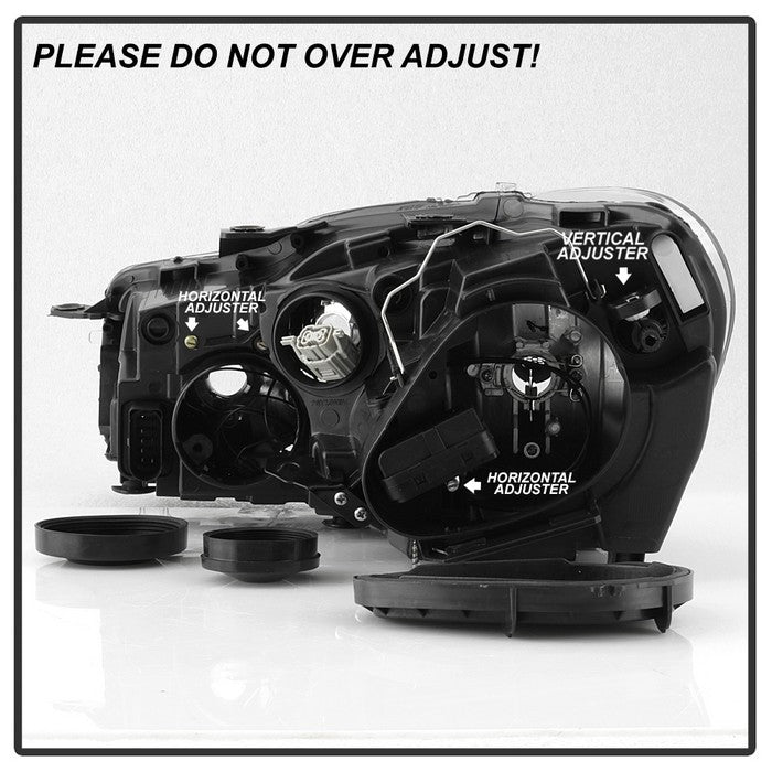 SPYDER xTune 10-14 VW Golf MK6 Passenger Side Halogen Headlight - OE Right (HD-JH-VWG610-OE-R) 9942877