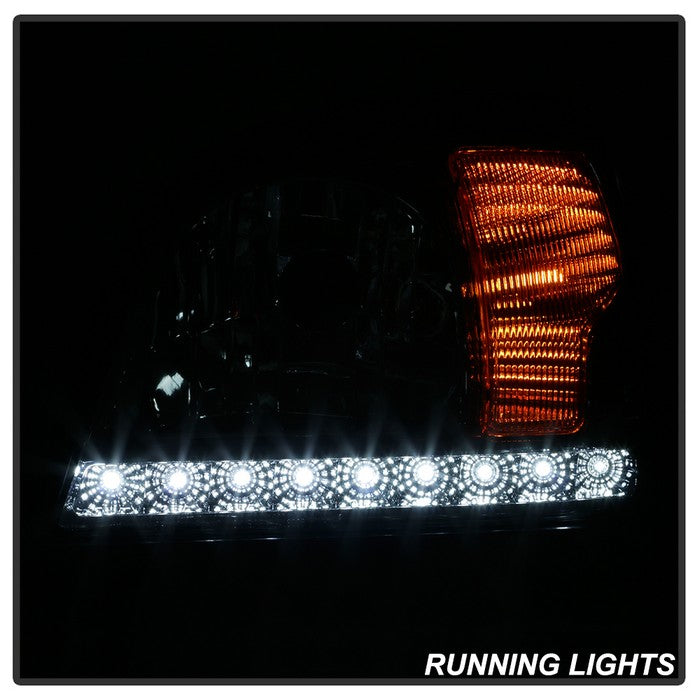 SPYDER xTune 00-05 Cadillac Deville Crystal Headlights - Chrome (HD-ON-CADDEV00-C) 9040375
