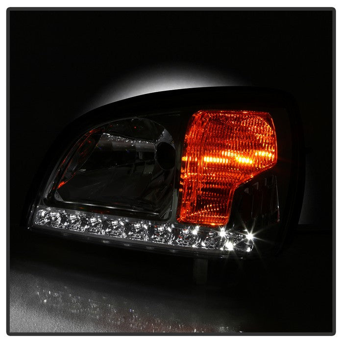 SPYDER xTune 00-05 Cadillac Deville Crystal Headlights - Chrome (HD-ON-CADDEV00-C) 9040375