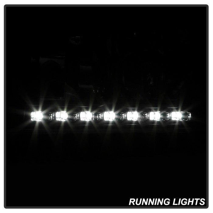 SPYDER Xtune Dodge Charger 06-10 1Pc LED Crystal Headlights Black HD-ON-DCH05-1PC-LED-BK 5017635