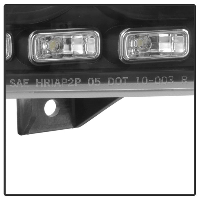 SPYDER Xtune Dodge Charger 06-10 1Pc LED Crystal Headlights Black HD-ON-DCH05-1PC-LED-BK 5017635