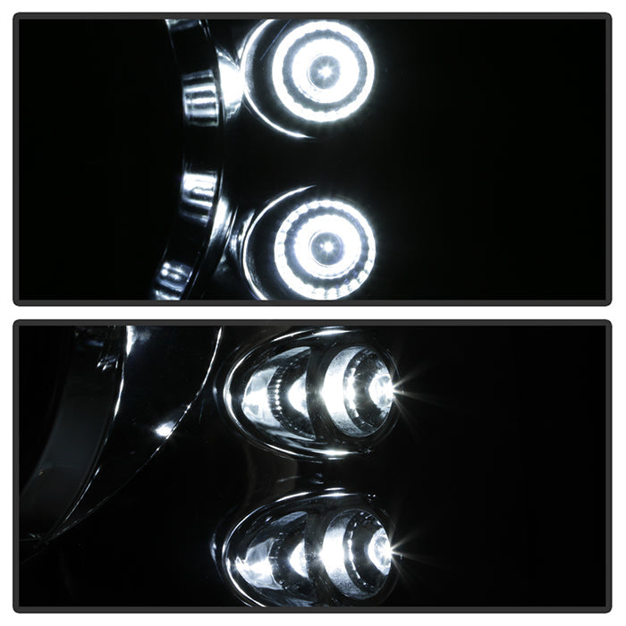 Spyder Chevy Silverado 1500 99-02 ( Not Fit HD Model)LED Crystal Headlights Chr HD-YD-CS99-1PC-AM-C 5012456