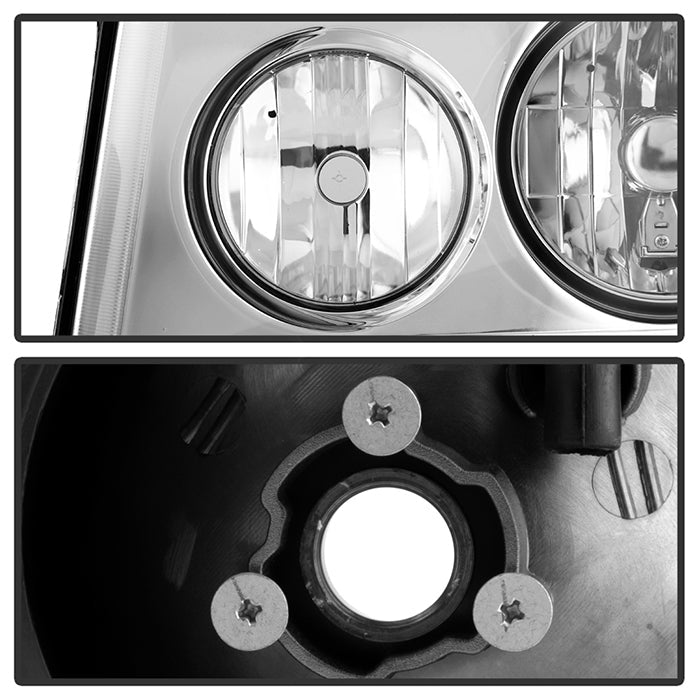 Spyder Chevy Silverado 1500 99-02 ( Not Fit HD Model)LED Crystal Headlights Chr HD-YD-CS99-1PC-AM-C 5012456