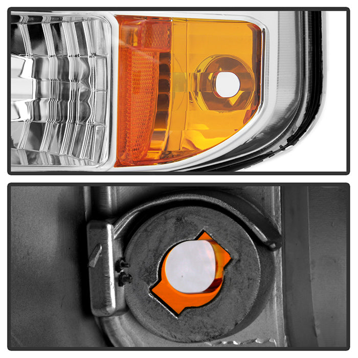 Spyder Chevy Silverado 1500 99-02 ( Not Fit HD Model)LED Crystal Headlights Chr HD-YD-CS99-1PC-AM-C 5012456