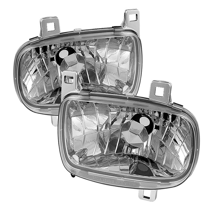 Spyder Mazda RX-7 93-97 Crystal Headlights Chrome HD-YD-MRX793-C 5012609