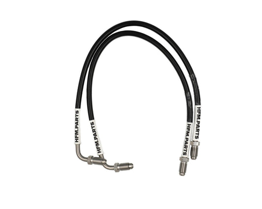 Front Hard Line Delete Braided Brake Lines