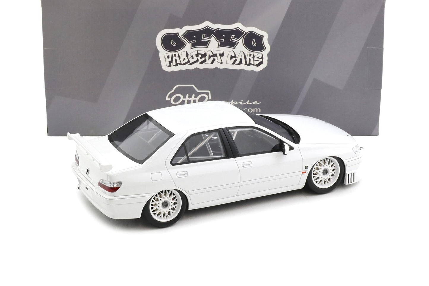 Otto 2024 Peugeot 406 Khyzyl Saleem White 1:18