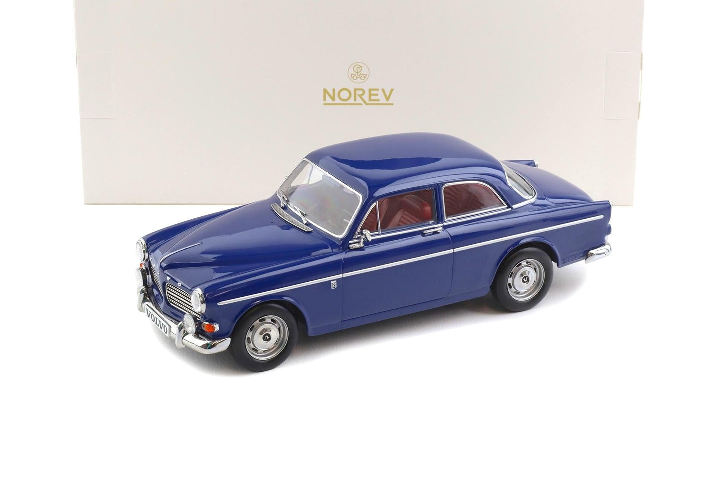Norev 1966 Volvo Amazon Coupe Midnight Blue 1:18