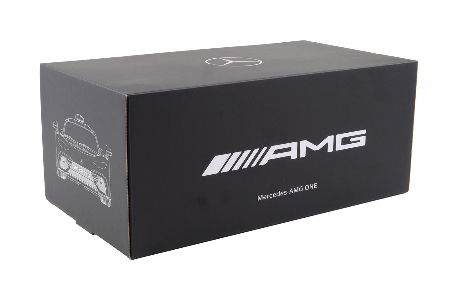 NZG 2023 Mercedes Benz One AMG (C298) Hightech Silver 1:12 DEALER EDITION