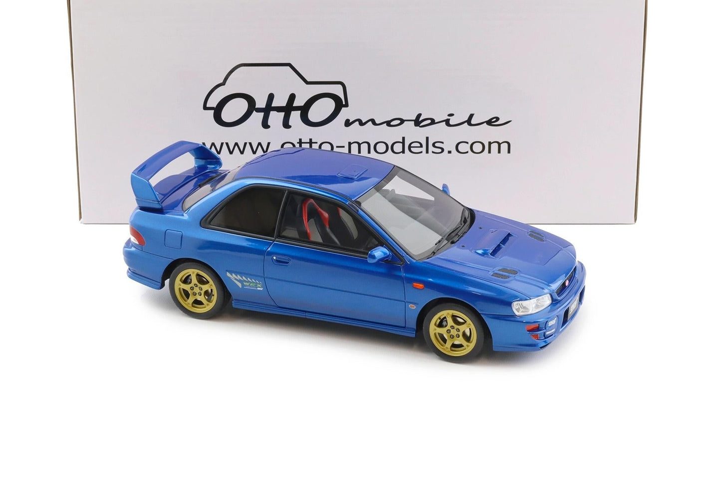 Otto 1999 Subaru Impreza WRX (GC8) Type RA STi Version V Sonic Blue 1:18