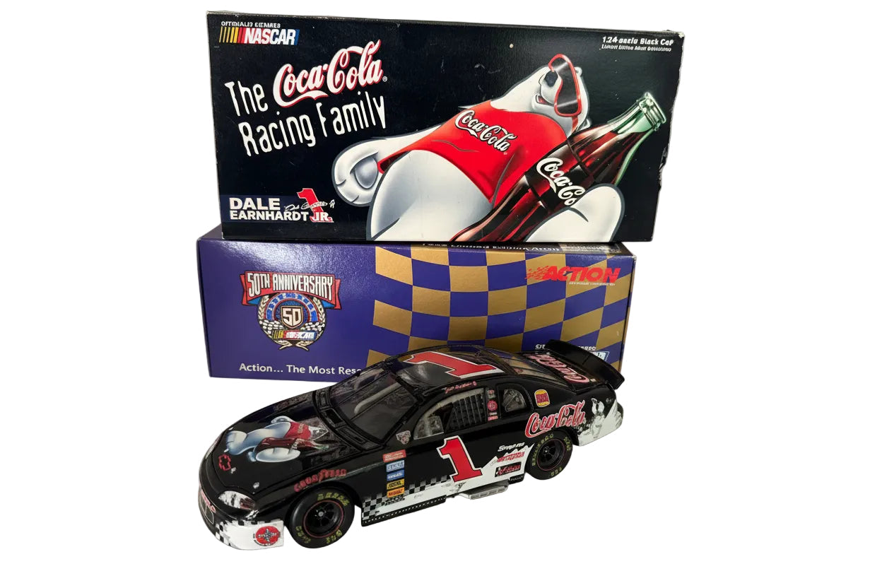Action Racing Collectibles NASCAR 1998 Dale Earnhardt #1 Polar Bear Coca-Cola Black 1:24