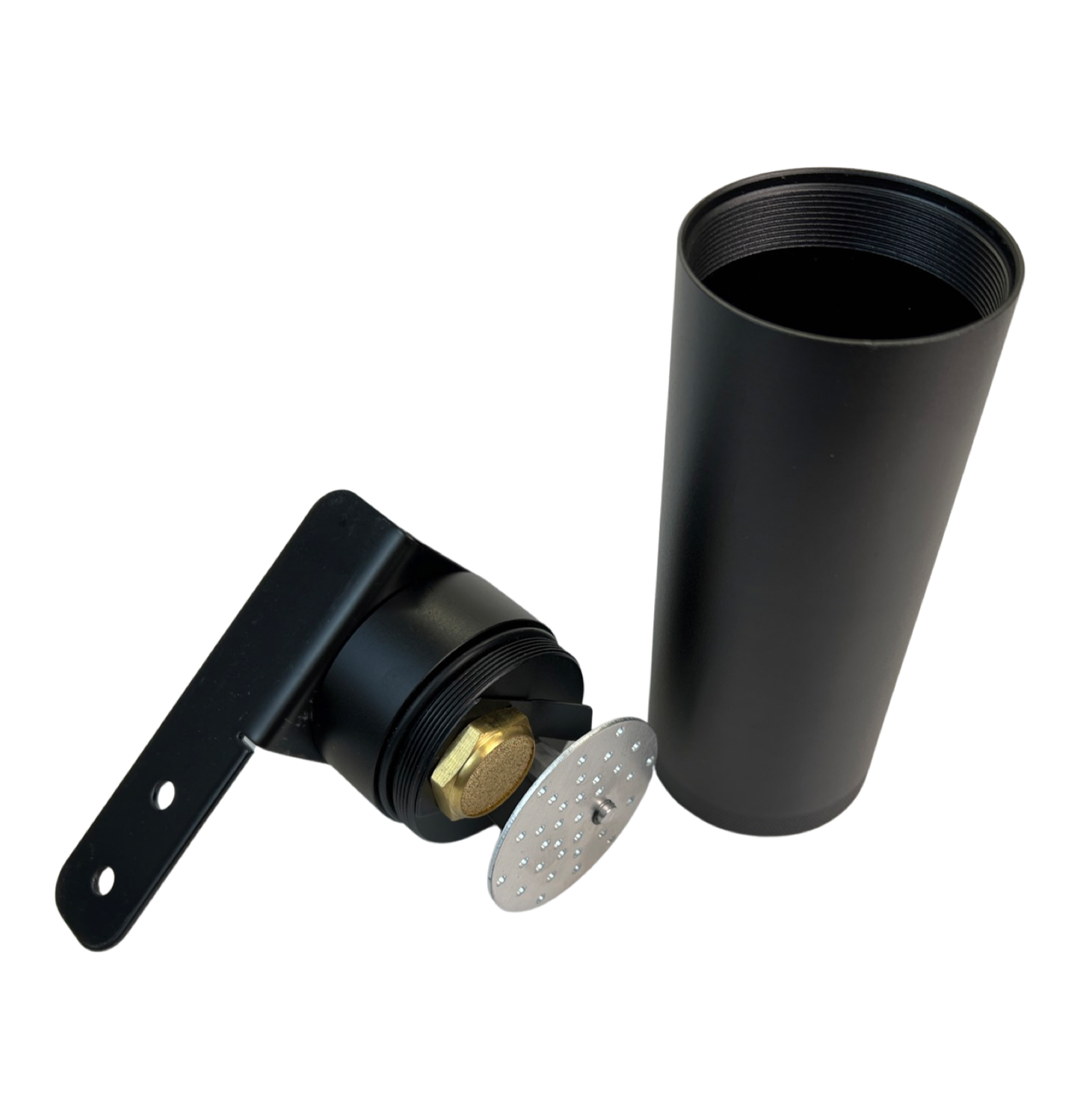 Universal Oil Catch Can XL 2Port -8AN + Mounting Bracket Kit + Filter 7.50z
