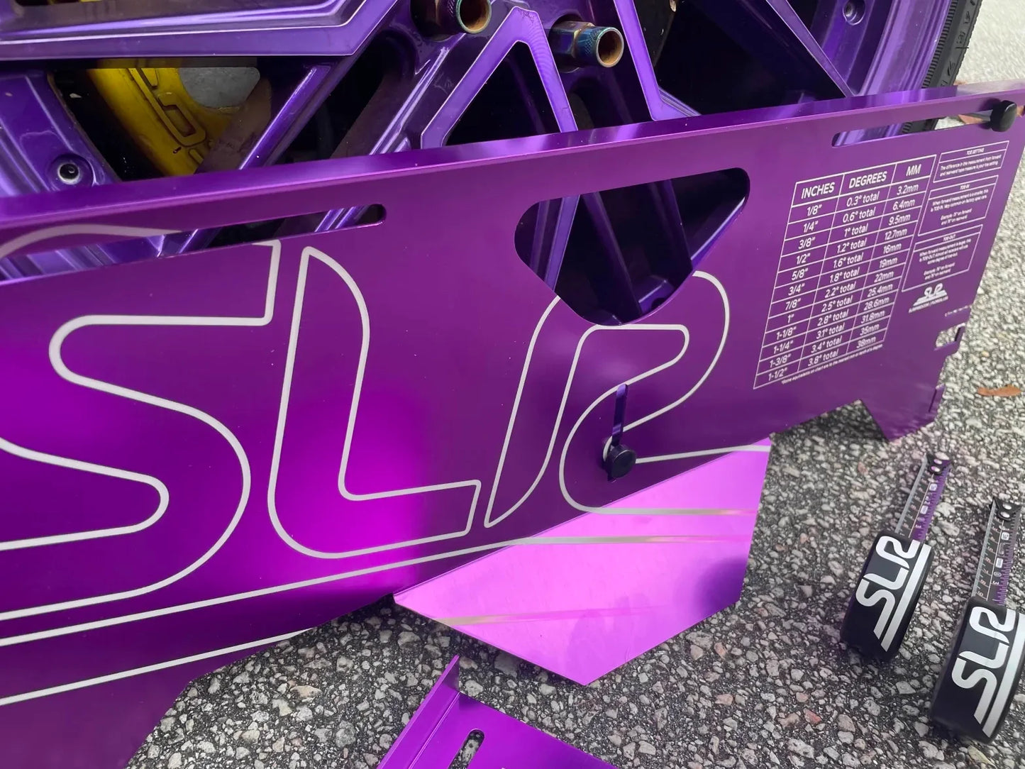 SLR Go Karting Toe Plates