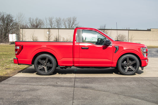 Corsa Sport / 3.0 in Cat-Back Front of Tire Exit | 2021-24 Ford F-150 3.5T EcoBoost (157.2" WB) (21168)