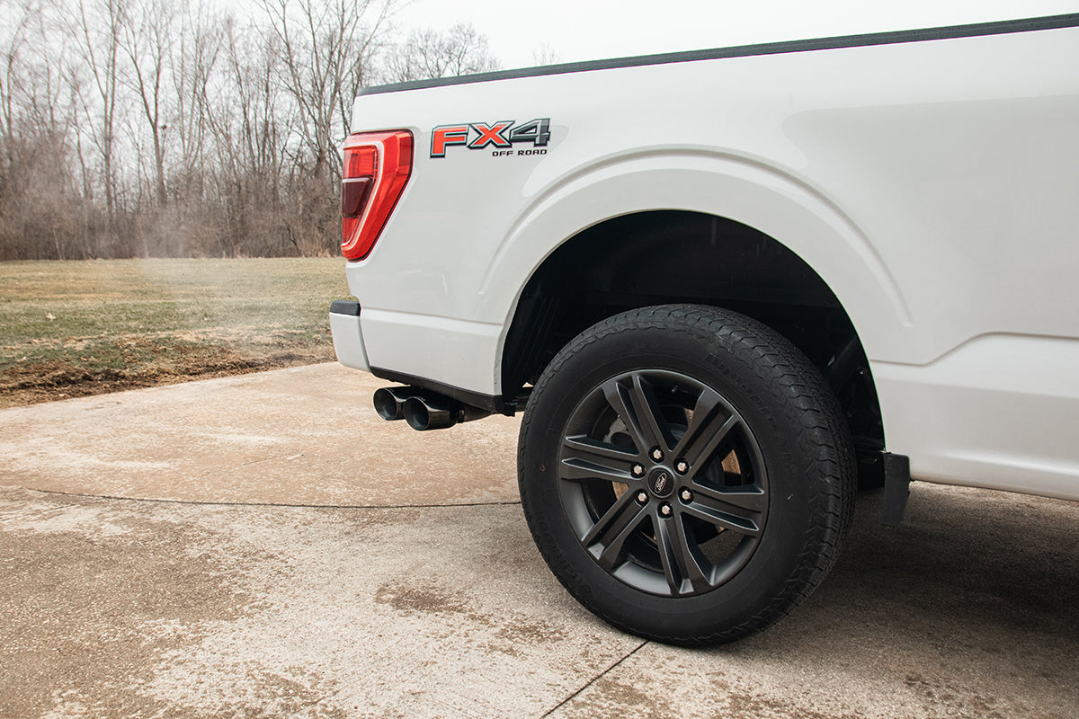 Corsa Xtreme, Sport / 3.0 in Cat-Back Single Side Exit | 2021-24 Ford F-150 5.0L V8 (141.5" WB) (21145, 21154)